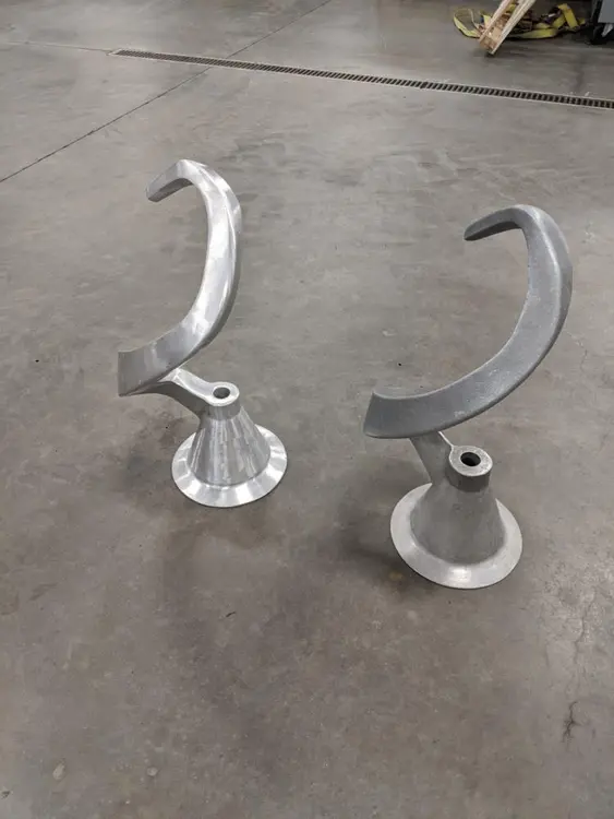 Used HOBART 140 QT. DOUGH HOOK Mixer Attachments & Accessories North Dakota US | Boyko Inc. #421935