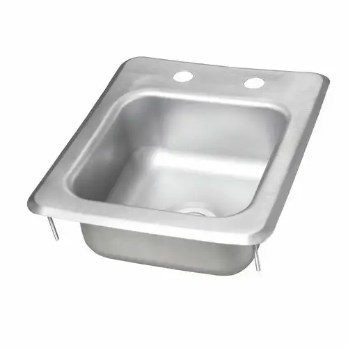 John Boos PB-DISINK090905 (1) Compartment Drop-in Sink - 9" x 9", Drain Included
