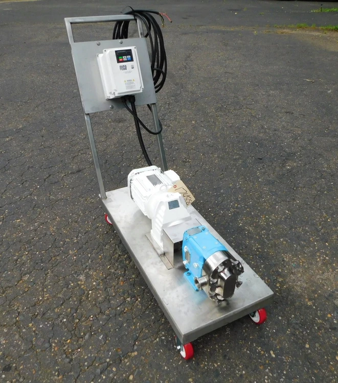 Used WAUKESHA SANITARY PUMP 018-U1 Pumps New Jersey US | Champion Trading Corporation #424466