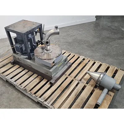 Used Vertical Shaft Impact Mill for grinding Chrome metal powders