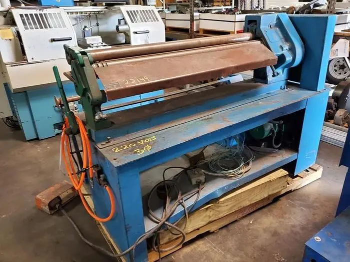 Used TENNSMITH SRP4816 Plate Bending Rolls including Pinch Pennsylvania US | Hildebrand Machinery Co. #1485965