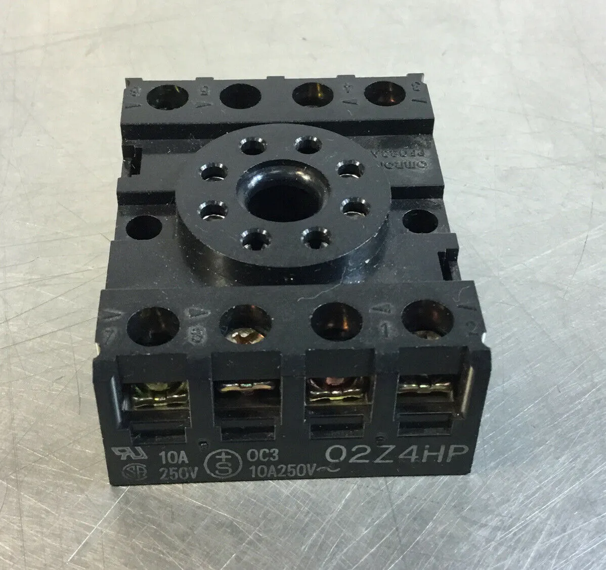 Omron PF083A-E Relay Socket 8Pin 10A 250V 4C