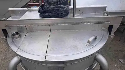 Kettle, 200 Gallon, S/St, Jkt, Agit, Hamilton #S745043