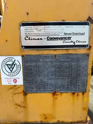 Climax Conveyancer DT18-PD Misc Forklifts | Charter Auctions (9)