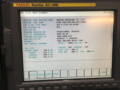 USED 2007 DOOSAN MV