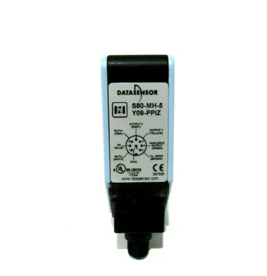 NEW DATASENSOR S80-MH-5-Y09-PPIZ PHOTOELECTRIC LASER S80MH5Y09PPIZ