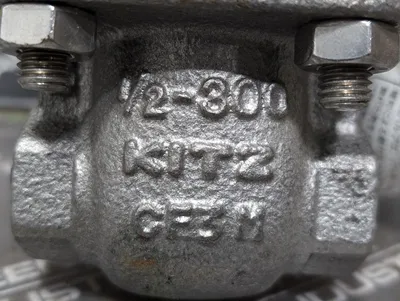 1/2" Kitz AK300UMM Socket Weld Gate Valve Surplus