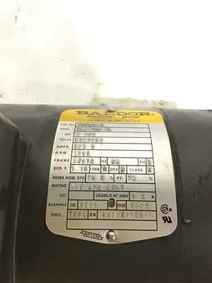 Baldor VM3554T Industrial Motor