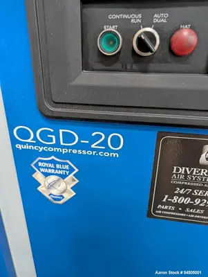 USED QUINCY QGD-20