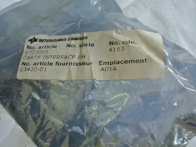 New | in-Stock ROSEMOUNT ANALYTICAL 23420-01 Misc Electrical & Power Parts British Columbia CA | Lenmark #1743382