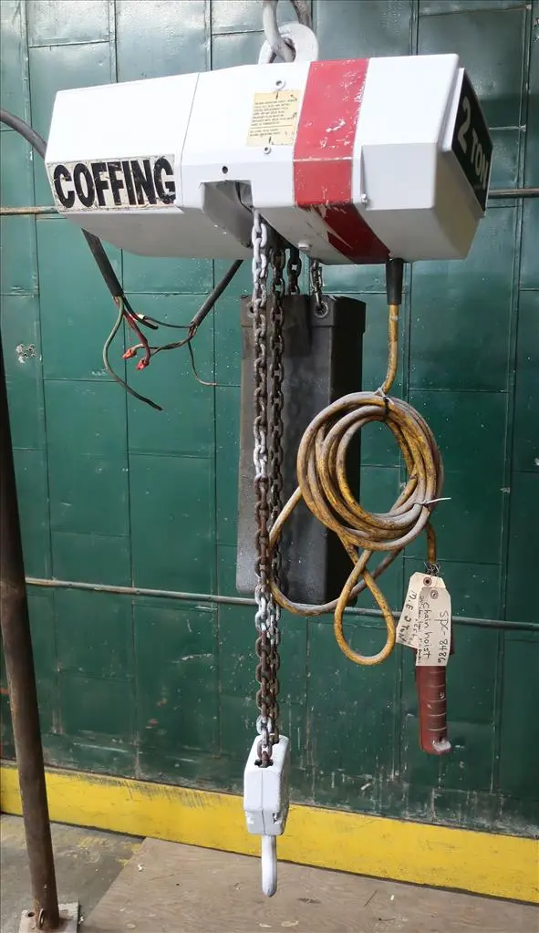 USED COFFING HOISTS EC.4008.3