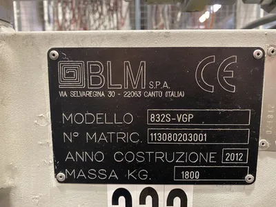 BLM 832S-VGP Precision Pipe Bender