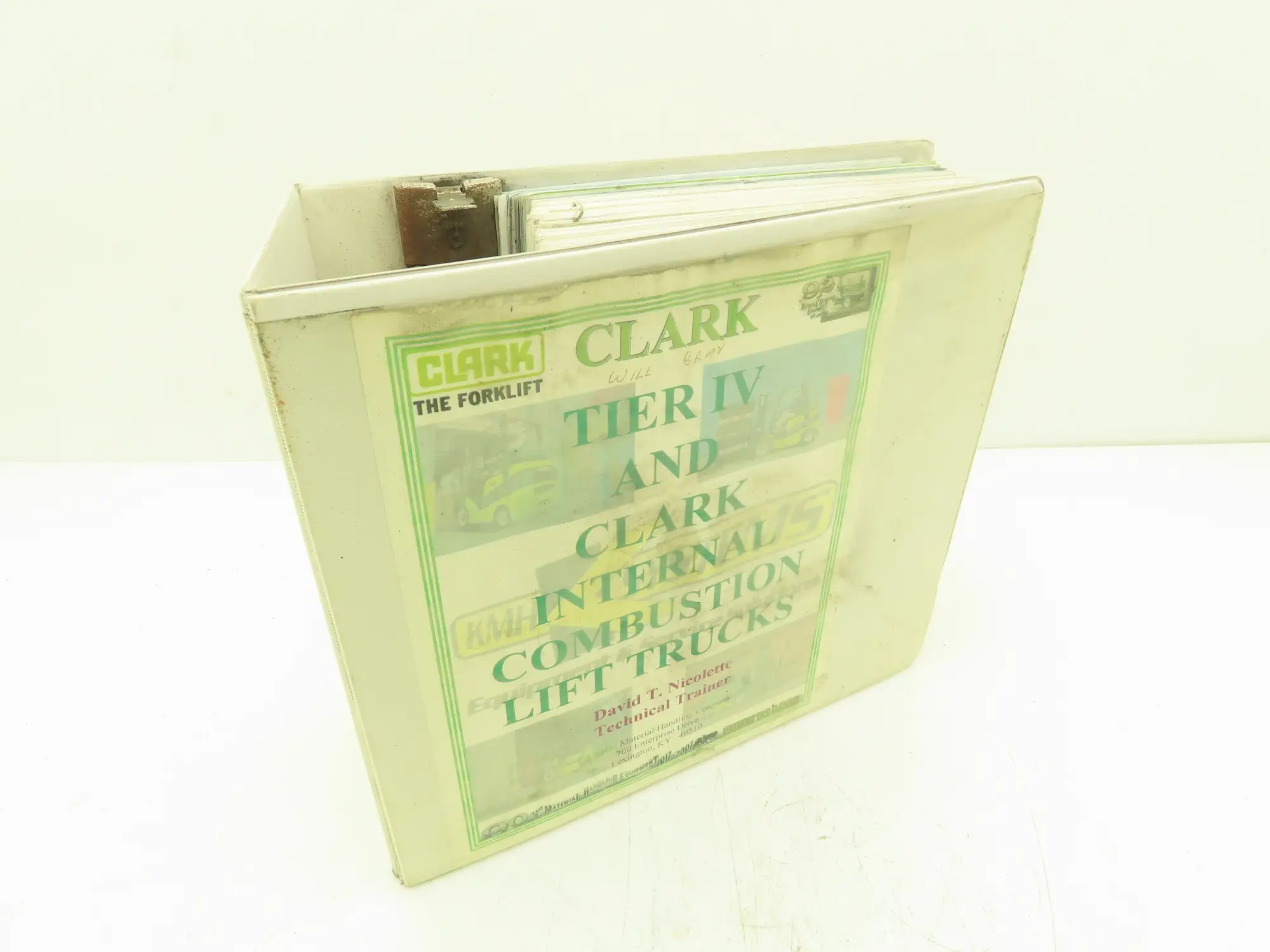 Clark C15-35 D/L/G, C15-32C L/G Gas Forklift Service Manual SM-709 Tier IV