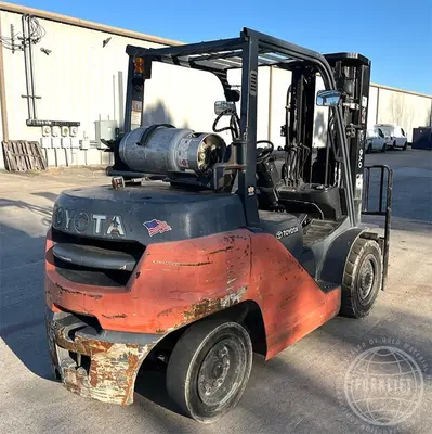 Used 2018 TOYOTA 8FGU35 Internal Combustion Forklifts: Pneumatic Tire Texas US | Forklift Exchange #1274762