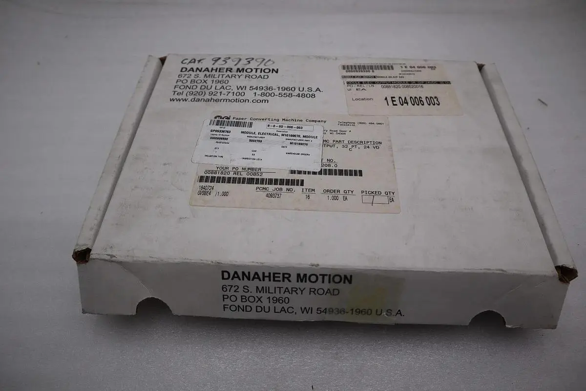 NEW DANAHER MOTION M.1016.9070 / M10169070 PIC900 32DC OUTPUT SOURCE STOCK 304-C