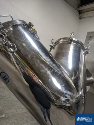 USED Bectochem 3 Cu.Ft. Bectochem V Blender, S/S