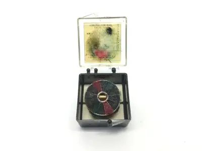USED LEEDS & NORTHRUP INK PAD