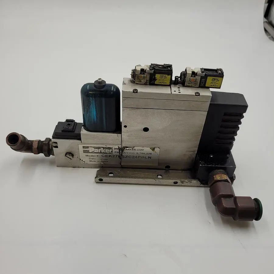Used PARKER PARKER CEK27HSZC24PBLN VACUUM GENERATOR Parts (Hydraulics and Pneumatics) | ND Industrial Surplus #1218806
