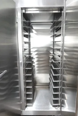 NEW TRAULSEN THREE SECTION SELF CONTAINED PASS-THRU REFRIGERATOR MODEL RHT332NPUT-FHS