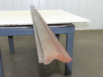 Press Brake Gooseneck Punch Die 120-1/2" Long 90° V 3-3/4" H 3/4" W