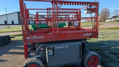 Used 2017 Skyjack SJ6826RT Scissor Lifters Ohio US | Rubbl #1404021