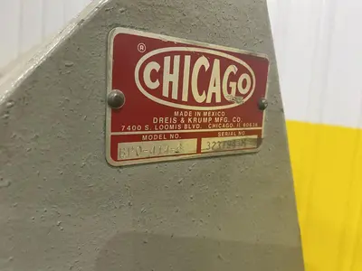 USED CHICAGO DREIS & KRUMP BP0-424-8