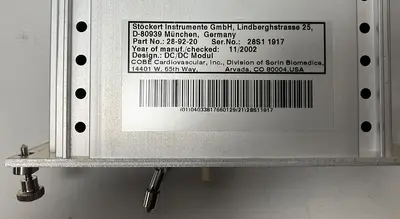 Used LIVANOVA S3 Medical Parts | Denova Medical #1522285