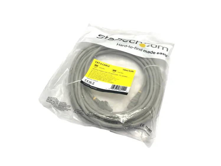 New | in-Stock STARTECH 10M CAT6 ETHERNET CABLE Cable & Wire | Maverick Industrial Sales #1106194