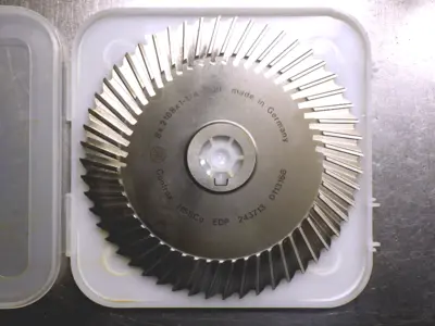 Controx 8" x 7/32" HSSCo Slot Saw 1.25" Arbor 52 Teeth 243713 (LOC3258B)
