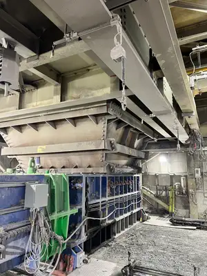 MMD 1000 Mineral Sizer 60 ton, 1590mm x 3020mm
