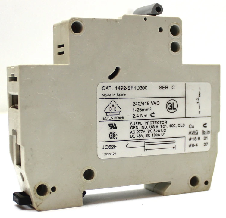 Used ALLEN BRADLEY 1492-SP1D300 Circuit Breakers Kentucky US | Industrial Parts R Us Inc. #355373