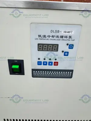 USED CHINA DLSB-10/40 RECIRCULATING CHILLER -10°C TO 40°C 220V, 1200 W