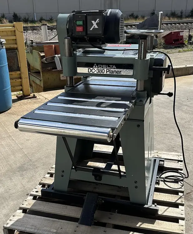 Used 2001 DELTA DC-380 Woodworking Planers Illinois US | Pleasant Street Machinery #971658