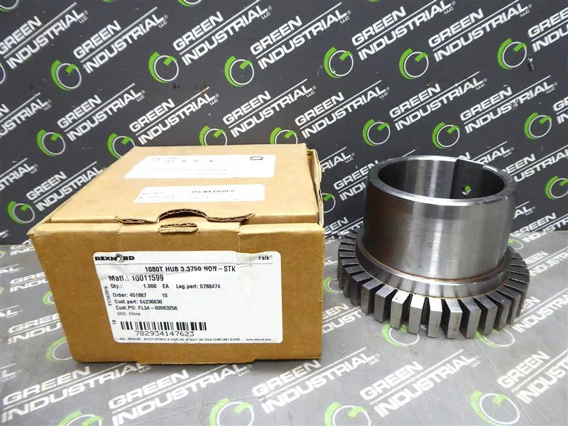 Rexnord / Falk 1080T HUB 3.3750 NON-STK Coupling Hub 10011599 / 0788474 New NIB