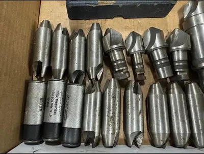 USED CNC/LATHE COUNTER SINK AND DE-BURRING TOOLING