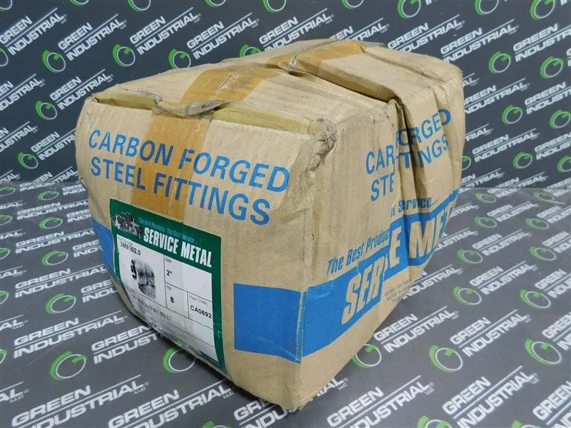 Box of 8 Service Metal 3M9S02.0 3M FS SW 90 ELL 2" Heat Code CA0692 SA105 New