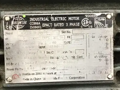 USED INDUSTRIAL ELECTRIC REELS WWE5-18-184TC
