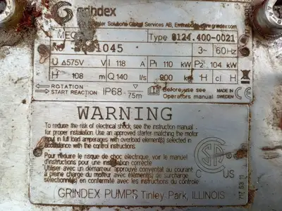 Used GRINDEX 8124.400-0021 Parts (Hydraulics and Pneumatics) British Columbia CA | Lenmark #1440549