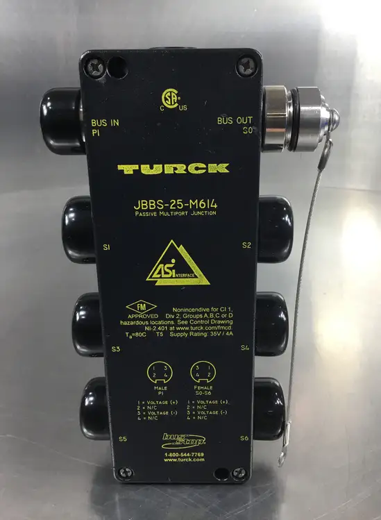 Used TURCK JBBS25M614 PLC Processors | Palmetto Automation #1153263