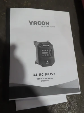 Vacon X4 AC Drive, 20 hp new surplus