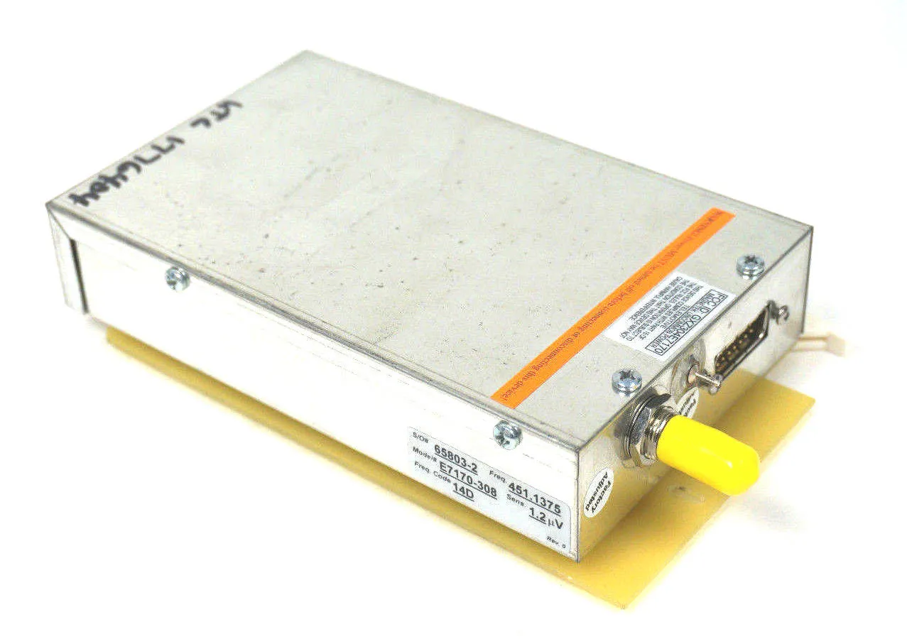 NEW TELEMOTIVE E7071-308 18K RADIO CONTROL RECEIVER E7170308