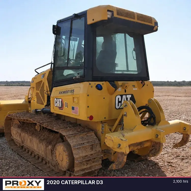 Used 2020 CATERPILLAR D3 Crawler Dozers Louisiana US | Proxy Equipment #1388984