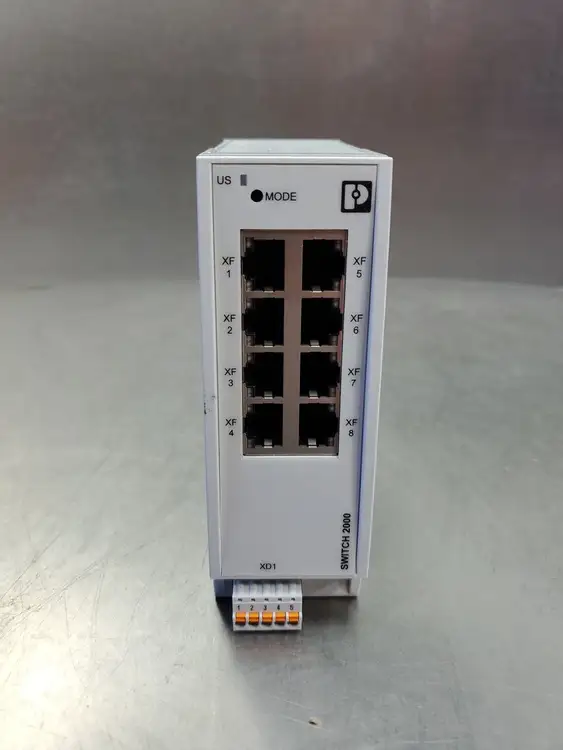Used Phoenix Contact 2702666 FL SWITCH 2108 INDUSTRIAL ETHERNET SWITCH Network Switches South Carolina US | Palmetto Automation #1160518