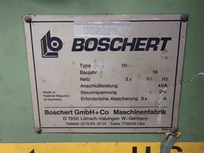 Used BOSCHERT PN4 Notching Machines Ohio US | HGR 24 #912536