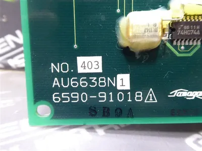 Tamagawa / Giken AU6638N1 GPC Servo Controller Card 6590-910181 Used