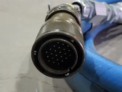 8 meters Cable FT1 90C 600V w/ Matchmate Blue Hose and Connectors