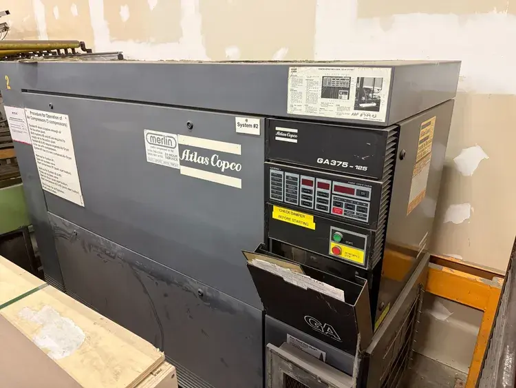 Used ATLAS COPCO GA 375-125 Misc Industrial Equipment Ontario CA | Aucto #715442
