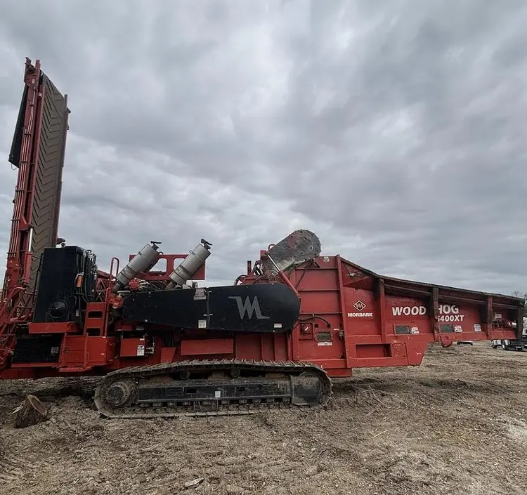Used 2000 MORBARK 6400XL Forestry Grinders Virginia US | GF Equip Sales #1144615
