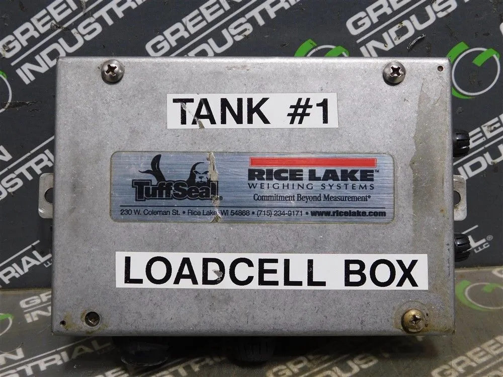 ice Lake Weighing Systems TuffSeal LoadCell Box Used