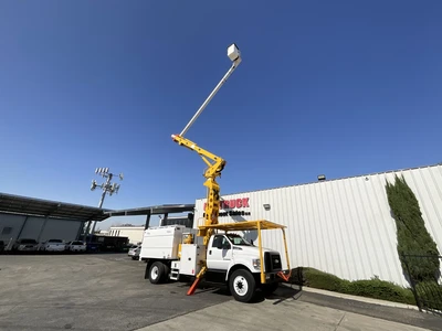 Used 2016 FORD F750 Bucket (boom) trucks California US | Big Truck & Equipment #1412340